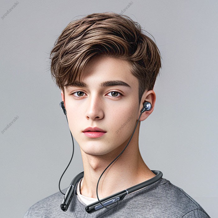 Бездротові Bluetooth навушники ACEFAST N5 neck hanging wireless earphones BT 5.4 Black